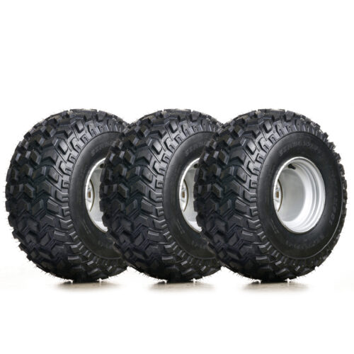 Set of 3 Big Red Tires